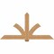 Ekena Millwork Redmond Smooth Timber Gable Bracket, Western Red Cedar, 72"W x 36"H x 3 1/2"D x 5 1/2"F, 12/12 Pitch GBW072X36X0406RED00SWR - alternate 1